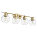 4 Light Bath Vanity 8.5 Inches Tall 32.5 Inches Wide Y546