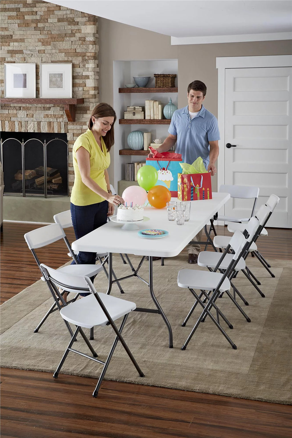 8 Foot Folding Table P483