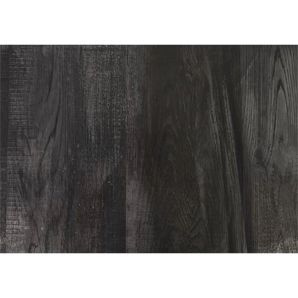 19.25" Rectangular Wood Side Table in Black - Set of 2 T706422