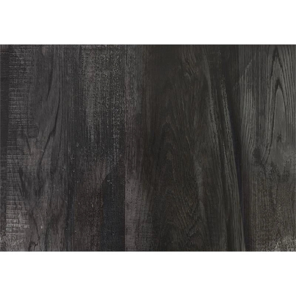 19.25" Rectangular Wood Side Table in Black - Set of 2 T706422