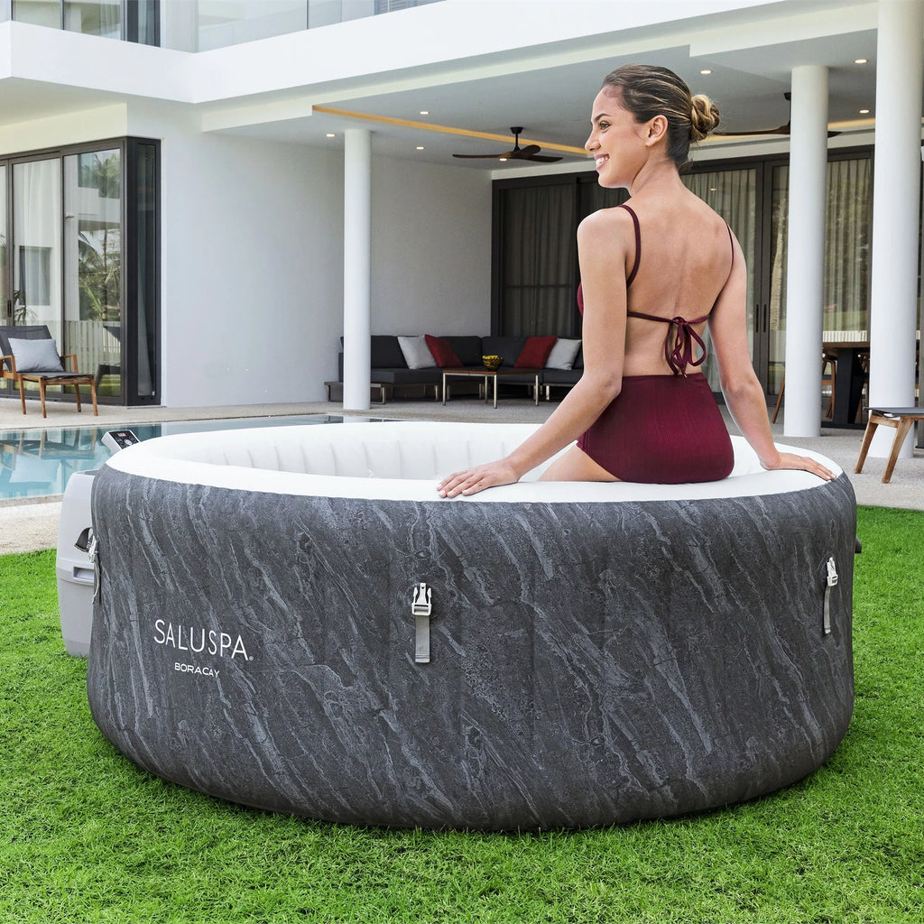 Inflatable Hot Tub with 120 Jets J572129