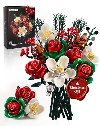 Christmas Flower Bouquet Building Set C716