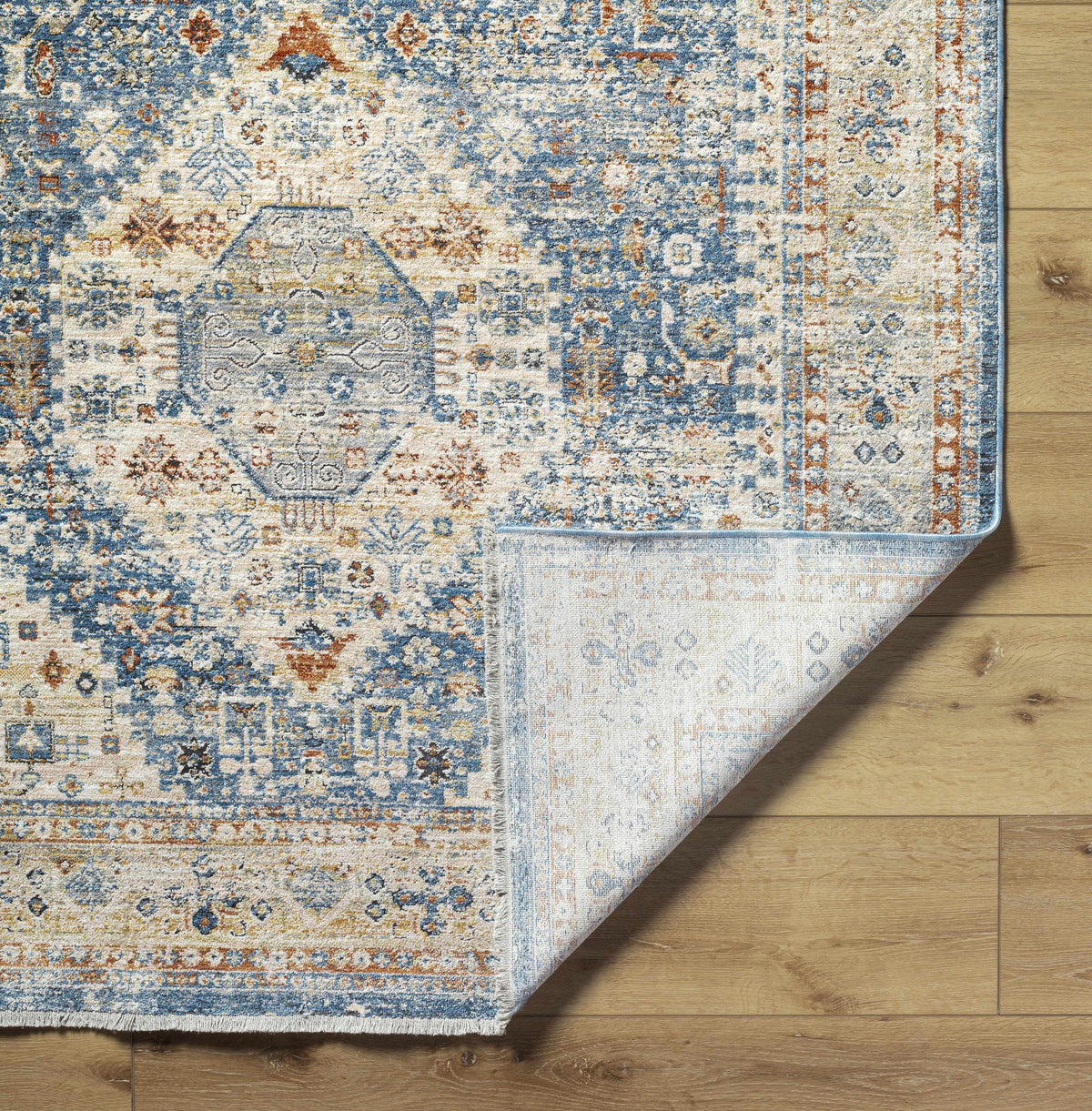 Brown Gray Area Rug K828068