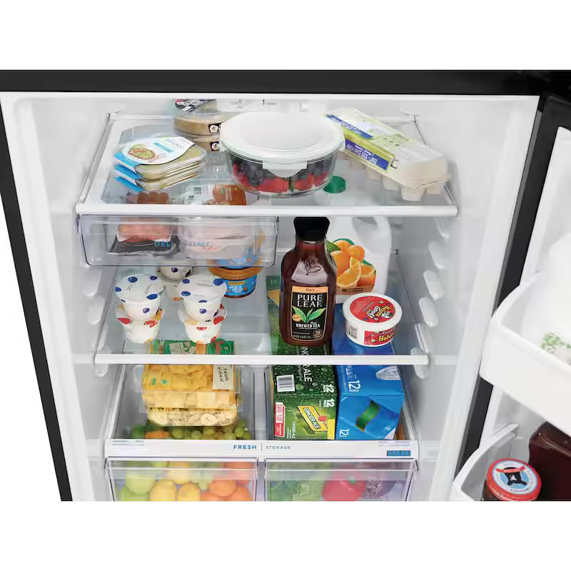 Top Freezer Refrigerator in Stainless Steel B68156