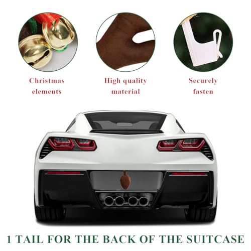 Reindeer Car Kit Antlers Nose Coffee V65904