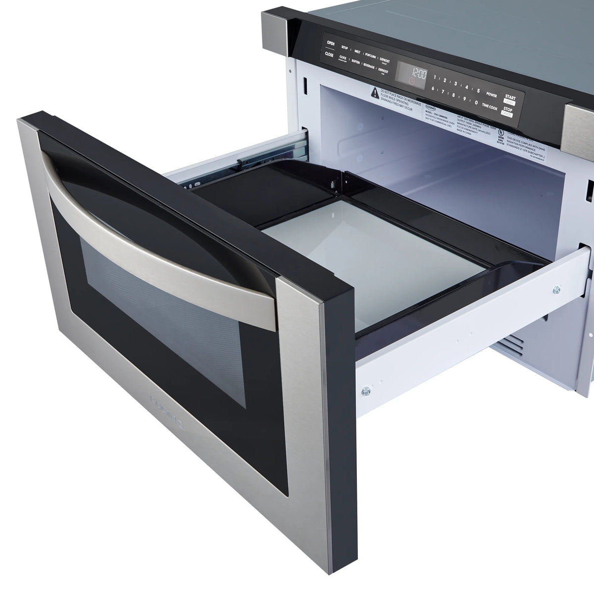 3 Piece Kitchen Appliance Package with Electric Cooktop Microwave Drawer Wall Oven K60516