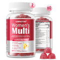120 Count Vegan Sugar Free Womens Multivitamin Gummies H326