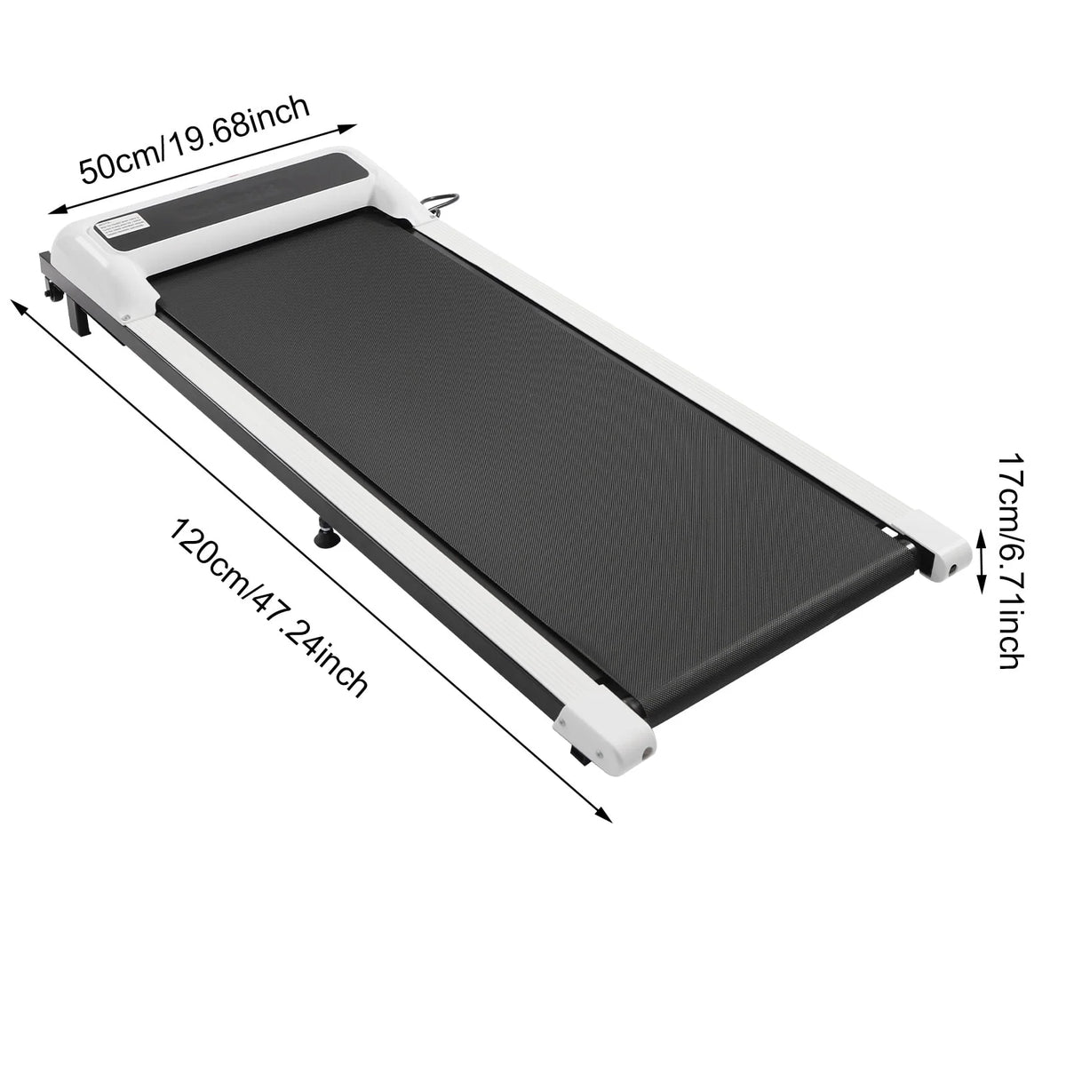 2.25HP Portable Under Desk Electric Treadmill with LED Screen K6650