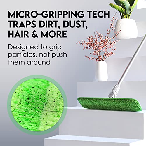 Microfiber Mop Pads 4 Pack Reusable Washable Cloth Mop Head 18 Inch B626783