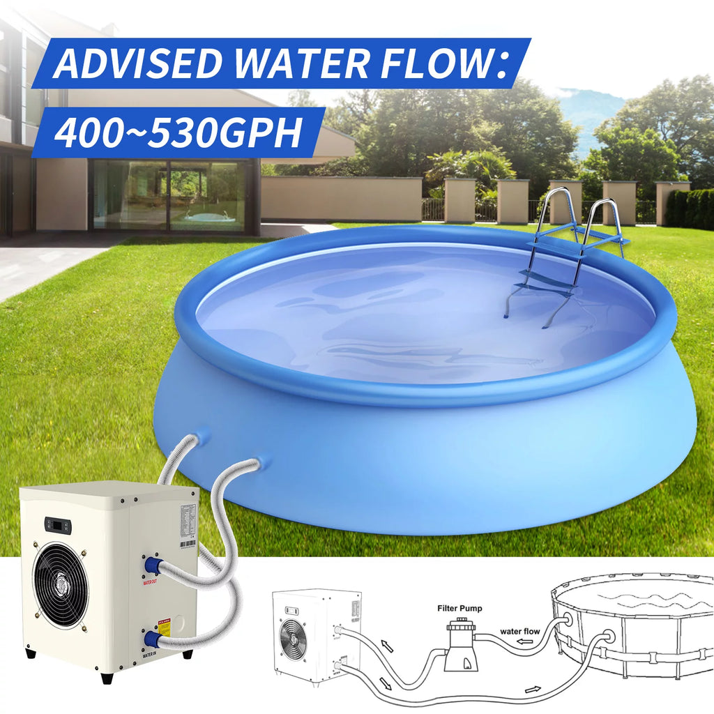 14331 BTU Mini Swimming Pool Heat Pump D6931