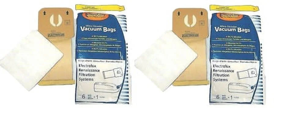 Electrolux Type R Bags 12 Bags Plus 2 Filter F642364