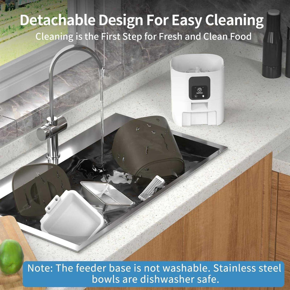 Automatic Cat Feeder with Slow Feeding Mode Z5548