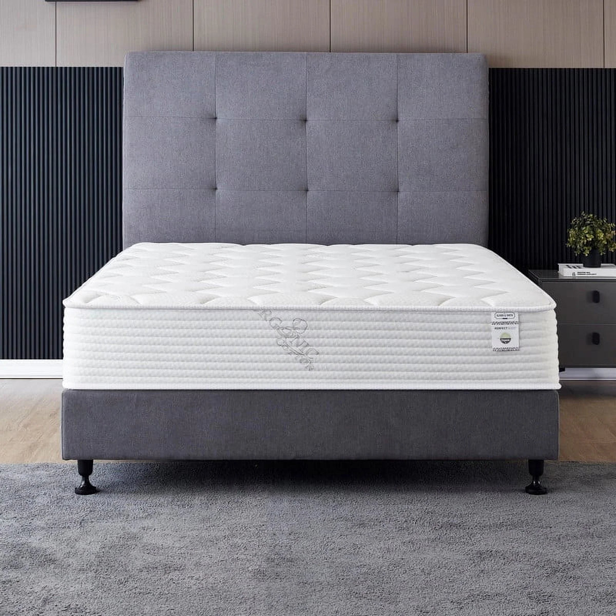 Full Size 8-Inch Memory Foam Spring Hybrid Mattress T19547