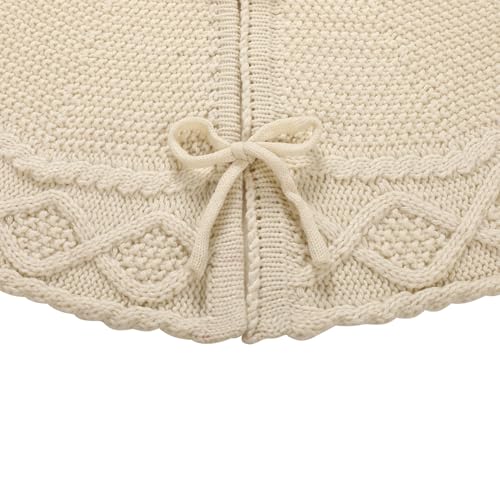 Knit Christmas Tree Skirt P35944