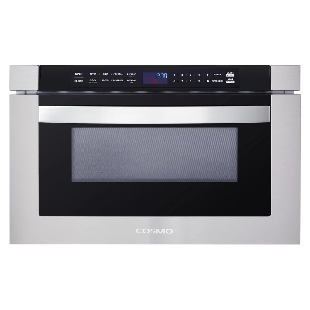 3 Piece Kitchen Appliance Package with Electric Cooktop Microwave Drawer Wall Oven K60516