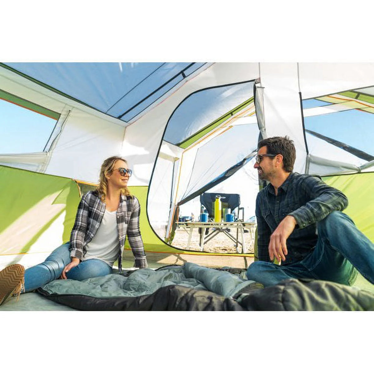 8-Person Cabin Tent with Screen Porch U95752