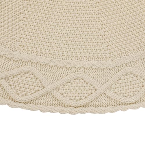 Knit Christmas Tree Skirt P35944
