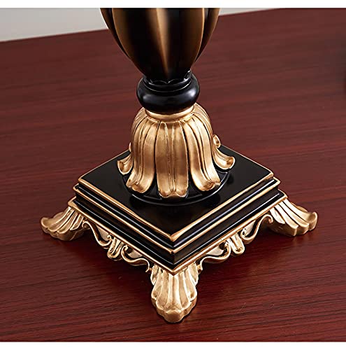 Brown Handmade Fabric Shade Table Lamp A33694