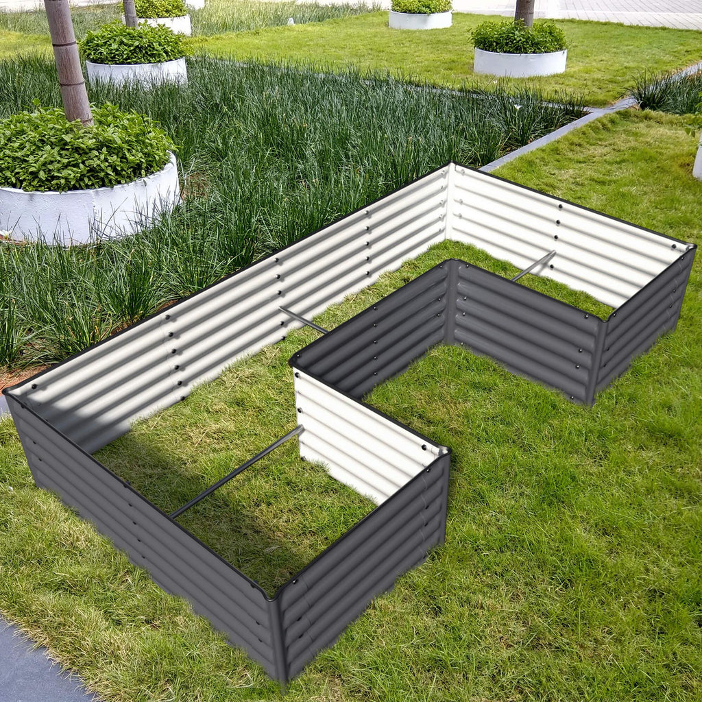 17 Tall U Shape Raised Garden Bed D734