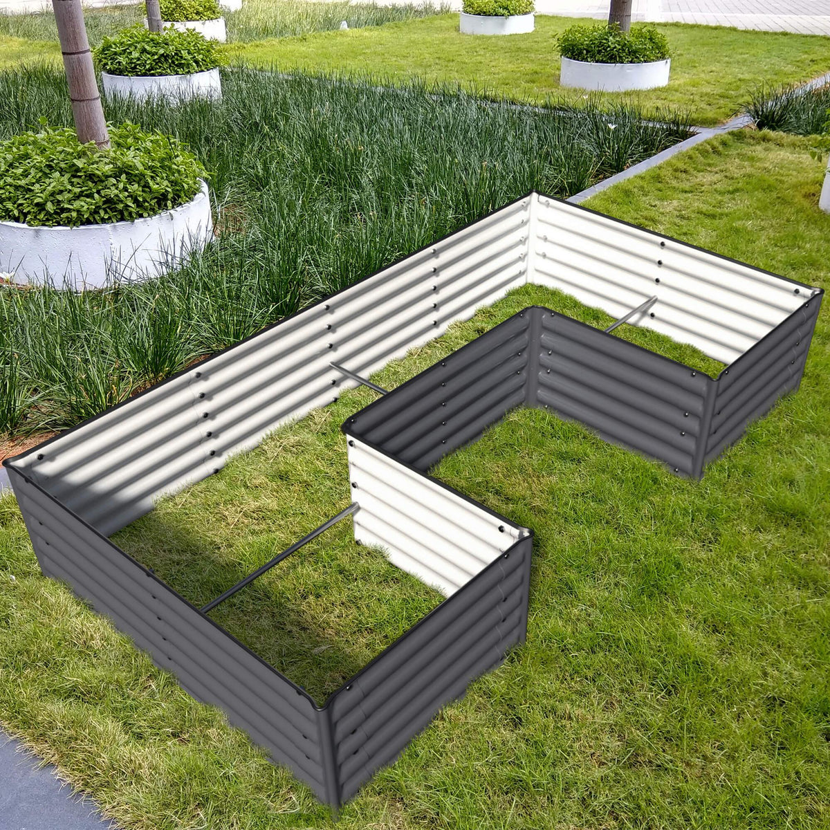 17 Tall U Shape Raised Garden Bed D734