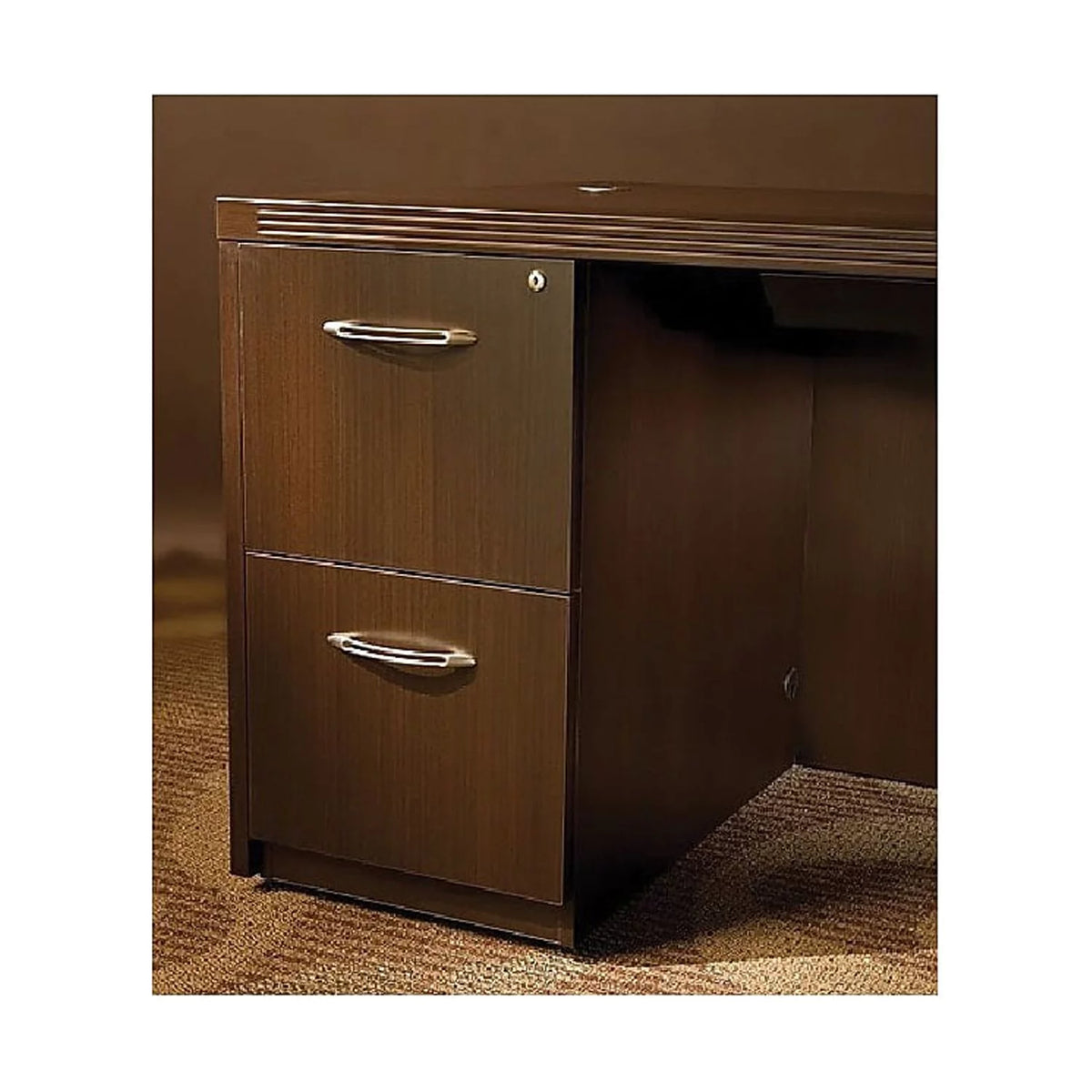 2 Drawer Desk File Pedestal S1069