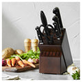 7pc Knife Set in Walnut Block U307