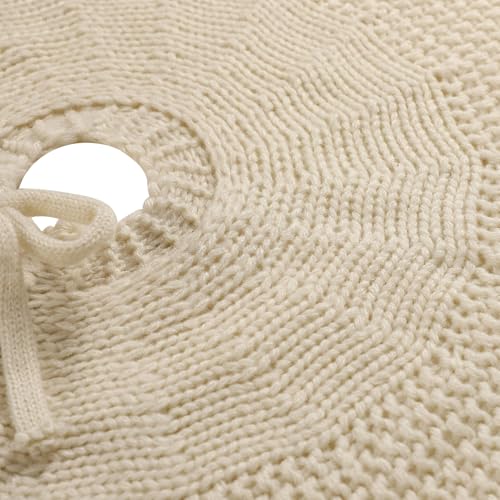 Knit Christmas Tree Skirt P35944