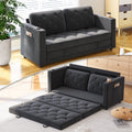 Dark Grey Full Size Sleeper Sofa P7522