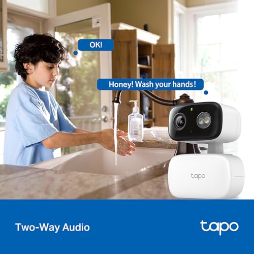 Pan/Tilt Security Camera 1080P 2-Way Audio Night Vision L752