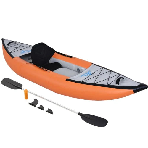 Foldable Inflatable 2 Person Kayak Set with Paddle & Air Pump S80391