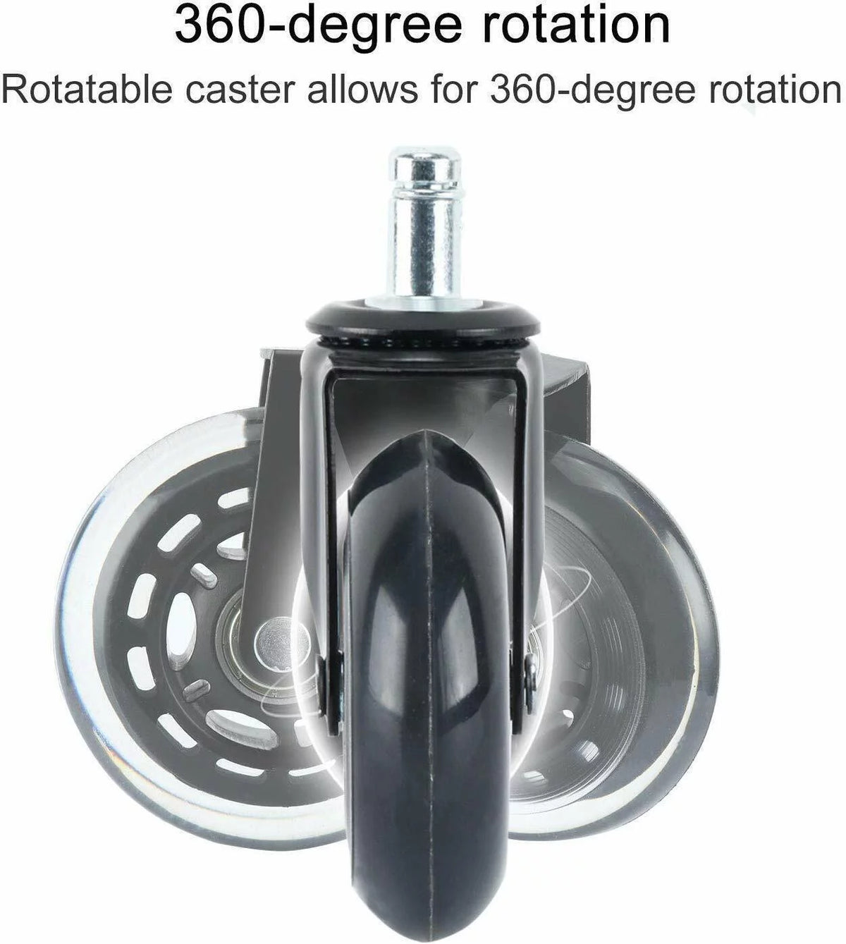 Heavy Duty Rubber Chair Casters 15Pcs J195
