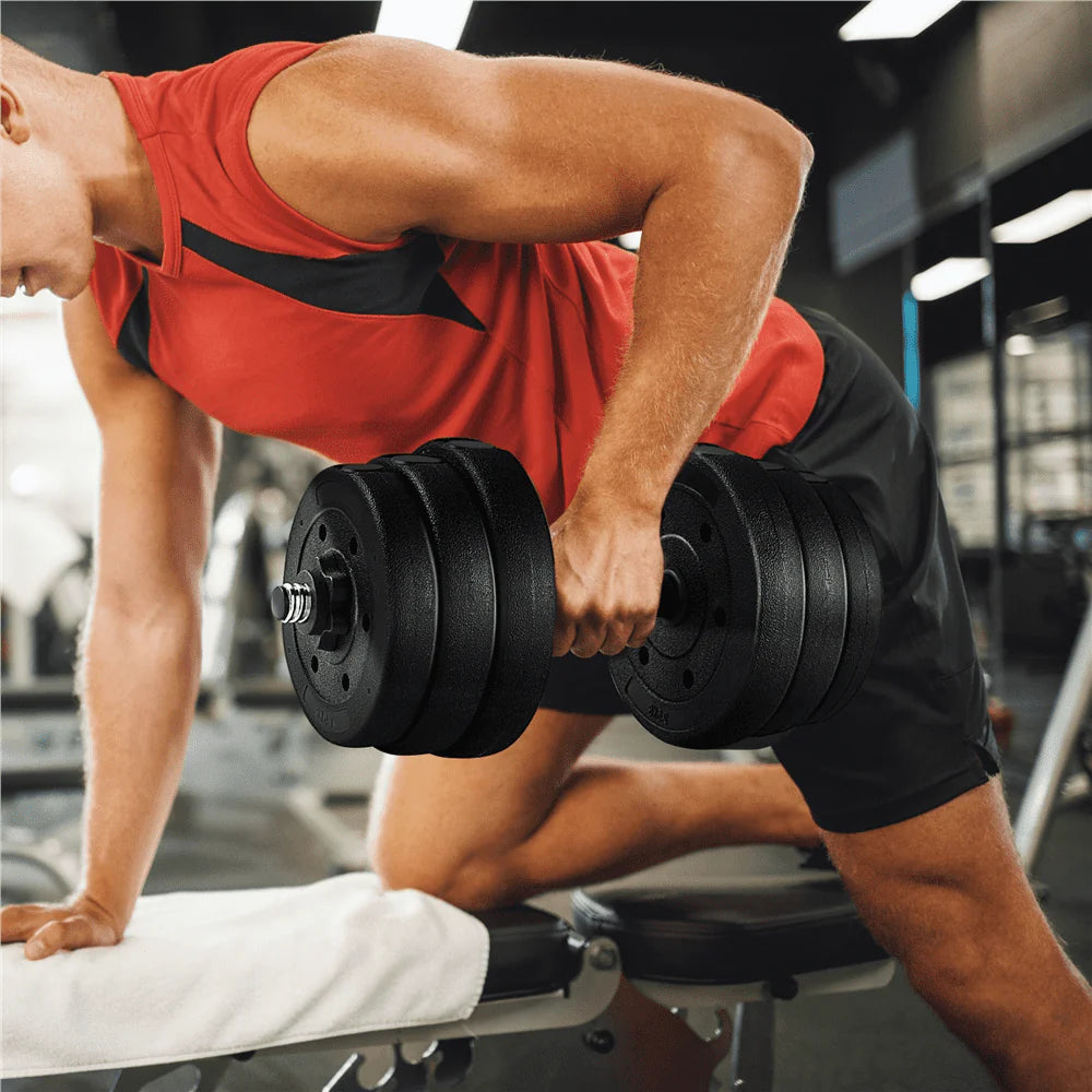 Adjustable 66LB Dumbbell Weight Set J64229