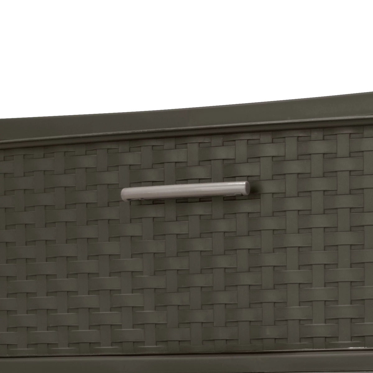 4 Drawer Wide Weave Tower Espresso W5197