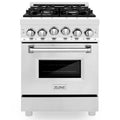 24 Inch 2.8 cu. ft. Gas Range with Gas Stove and Gas Oven in Stainless Steel J254