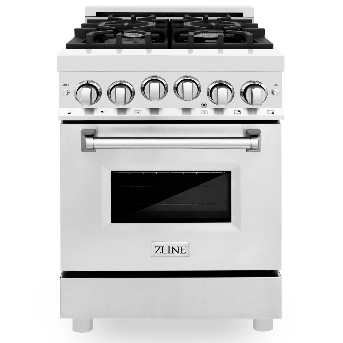 24 Inch 2.8 cu. ft. Gas Range with Gas Stove and Gas Oven in Stainless Steel J254