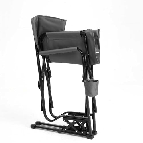 Blue Folding Camping Chair with Cup Holder D11468