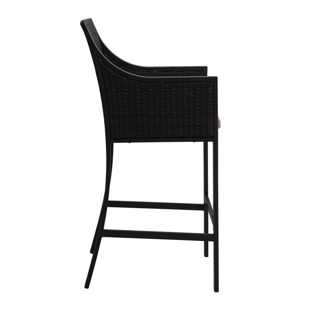 Multi Brown Bar Stool Set of 2 Q497928