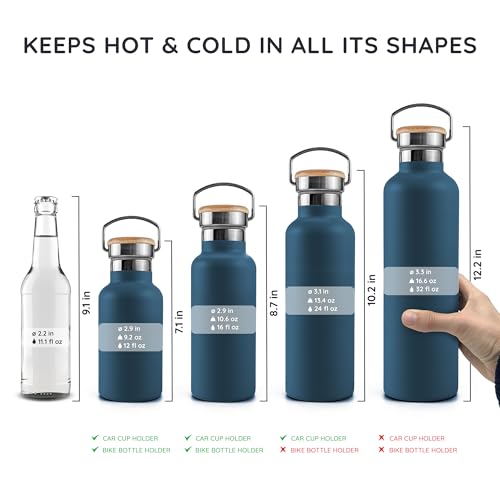 32 oz Insulated Stainless Steel Water Bottle Z136986