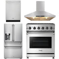 30 Gas Range, Range Hood, Refrigerator with Water and Ice Dispenser, Dishwasher T3584