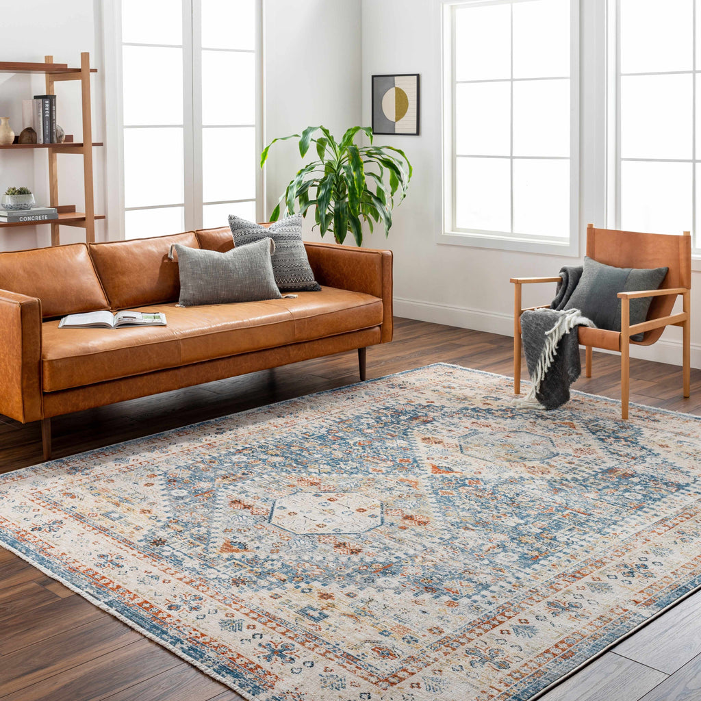 Brown Gray Area Rug K828068