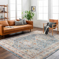 Brown Gray Area Rug K828068