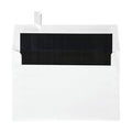 Invitation Envelopes, A9, Peel & Press Closure, Black/White, Pack of 250 V443