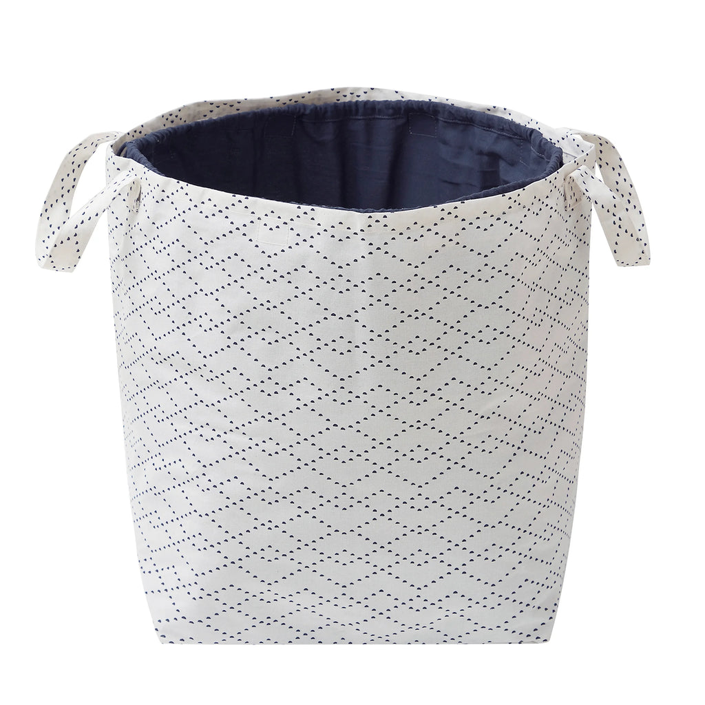 2 Pack White Black Drawstring Laundry Tote R7081