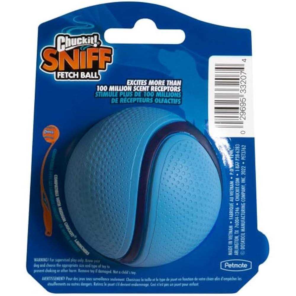 Sniff Fetch Ball Dog Toy B566