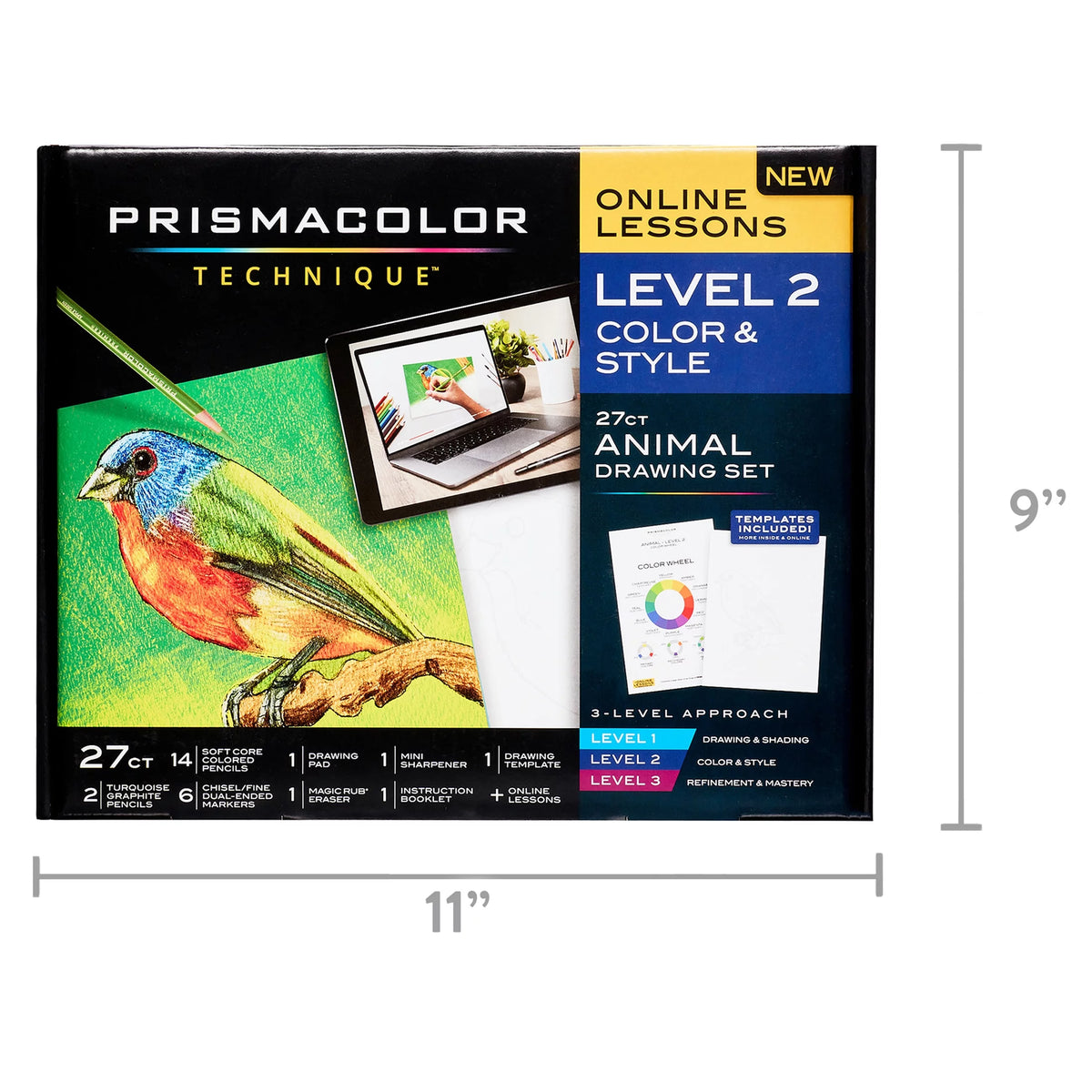 27-Piece Animal Drawing Set Z769