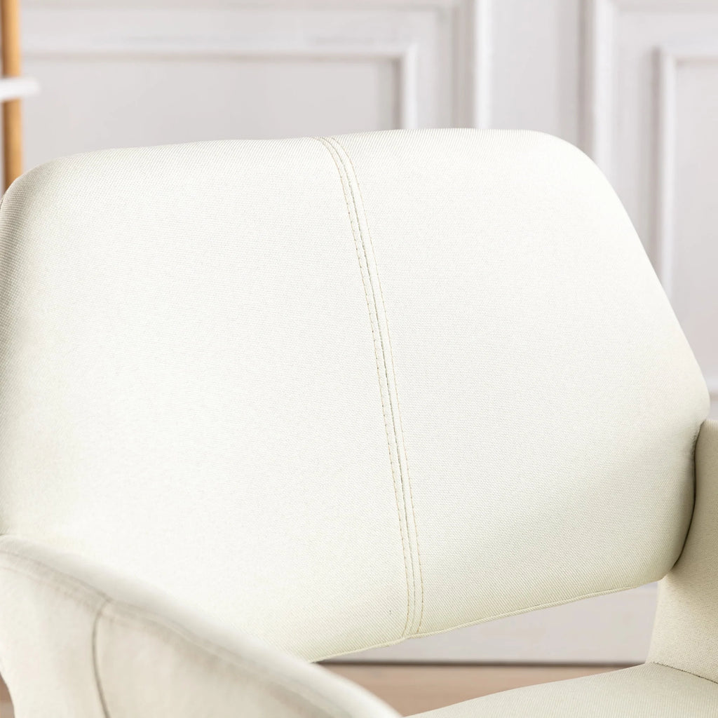 Modern Fabric Accent Chair with Metal Legs V260