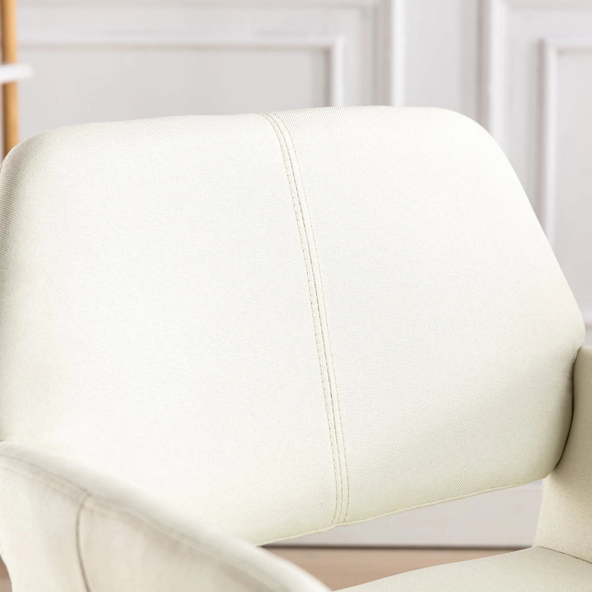 Modern Fabric Accent Chair with Metal Legs V260