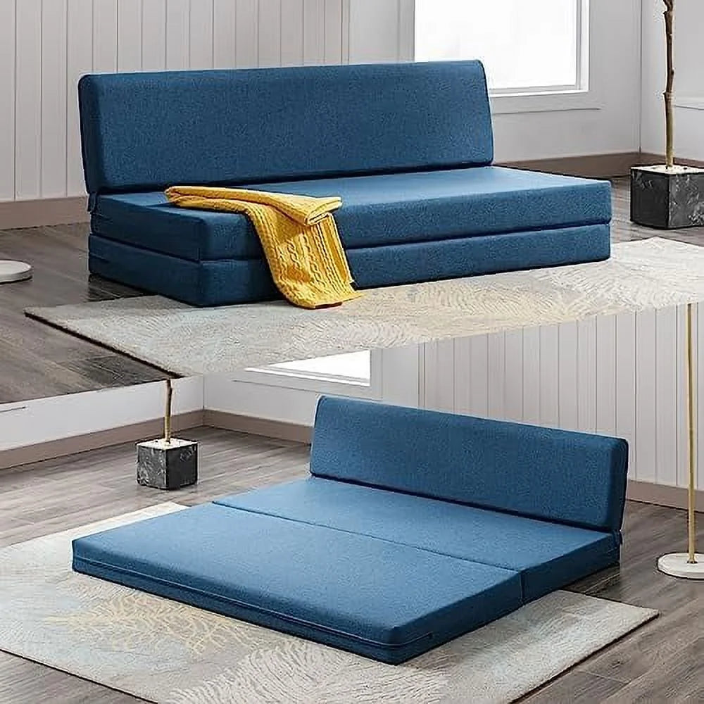 Folding Mattress Sofa Full Convertible Sleeper Bed O8431