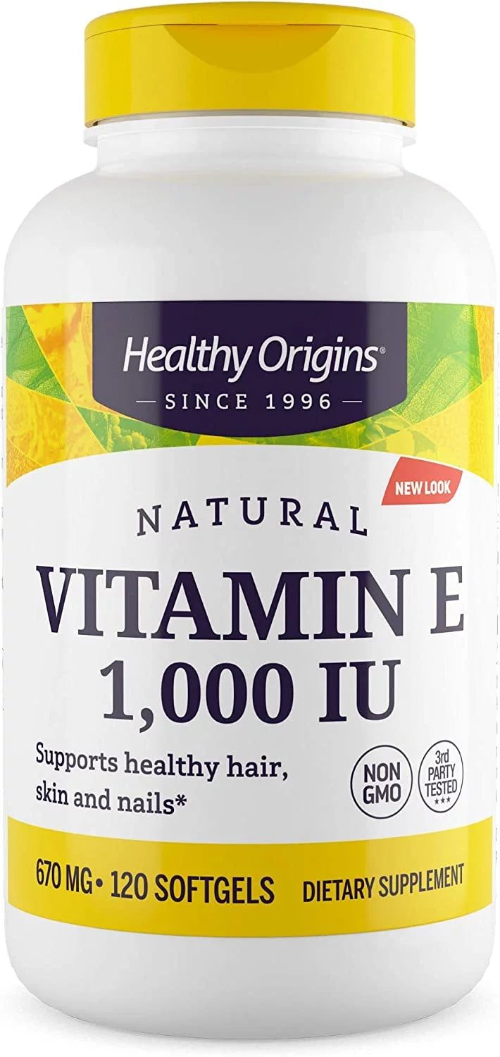 Natural Vitamin E 670 mg 120 Sgels G8336