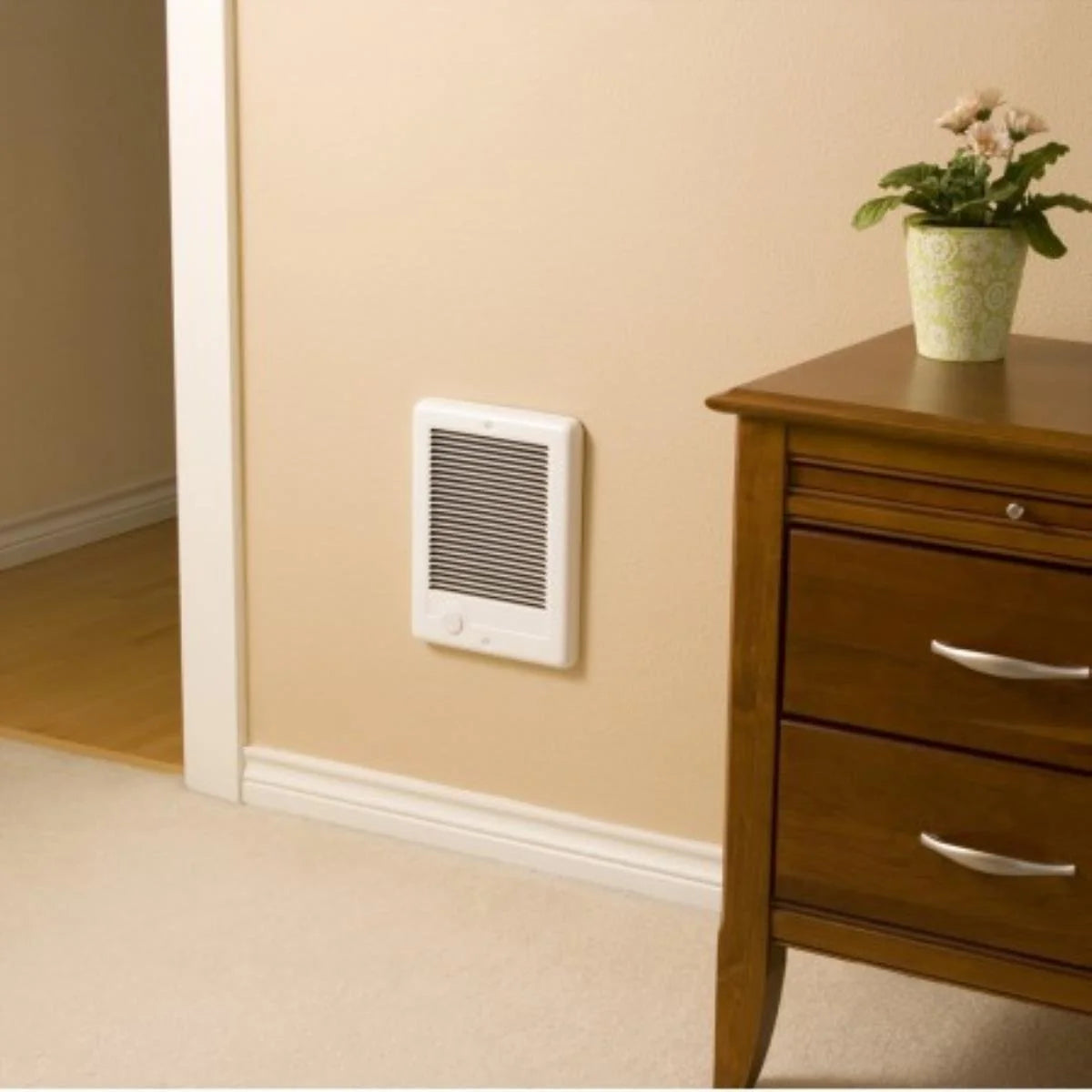 White 120V 1000W Wall Heater H46943